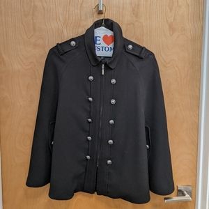 White House Black Market military cape